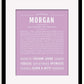 Frame Options | Lilac | Black Frame, Matted