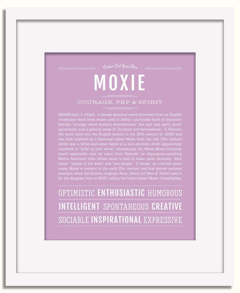 Frame Options | Lilac | White Frame, Matted