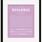 Frame Options | Lilac | Black Frame, Matted