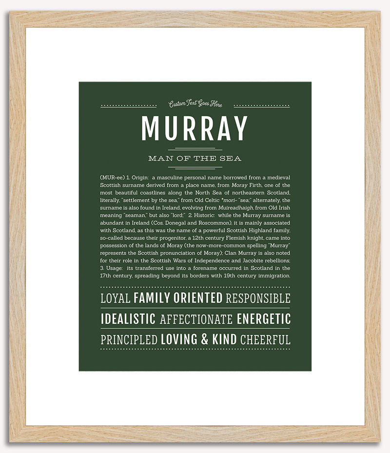 Murray | Name Art Print