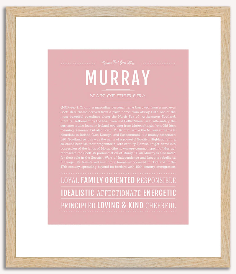 Murray | Name Art Print