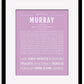 Frame Options | Lilac | Black Frame, Matted