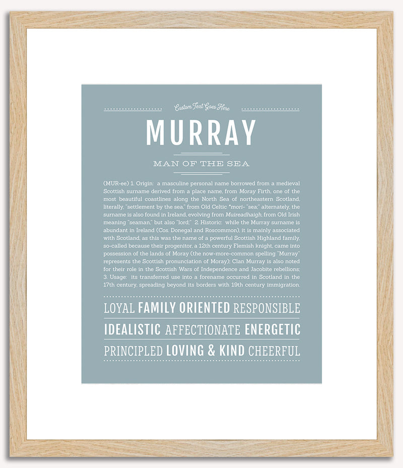 Murray | Name Art Print