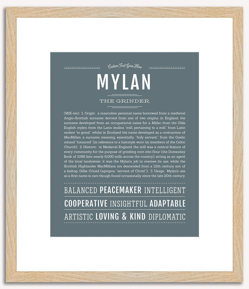 Mylan | Name Art Print