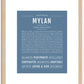 Mylan | Name Art Print