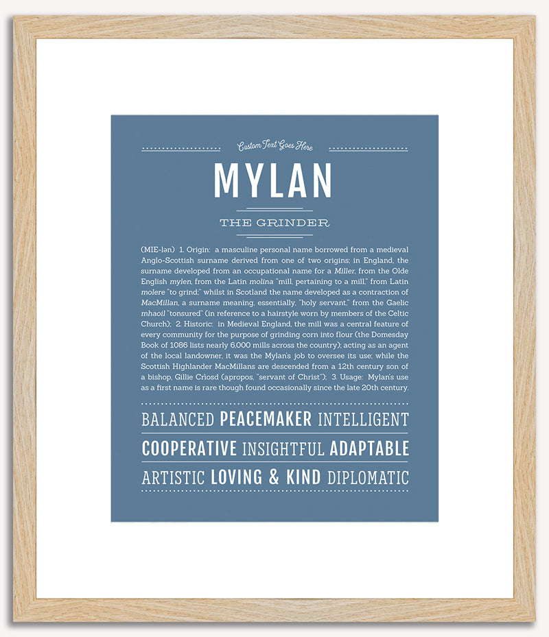 Mylan | Name Art Print