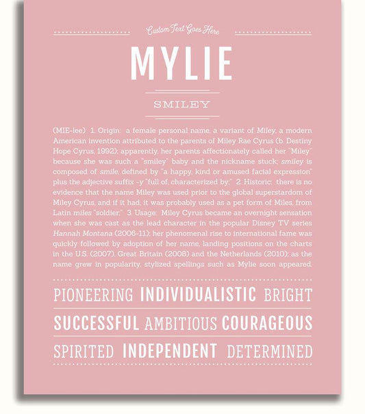 Frame Options | Dusty Rose | No Frame