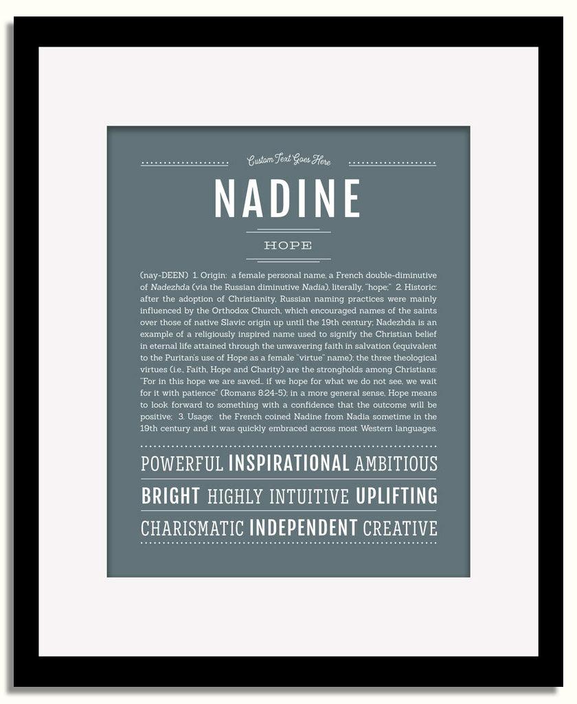 Frame Options | Night Rendezvous | Black Frame, Matted