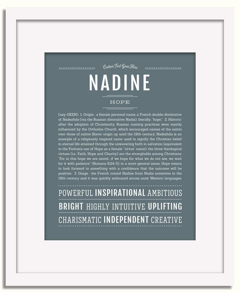 Frame Options | Night Rendezvous | White Frame, Matted