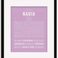 Frame Options | Lilac | Black Frame, Matted