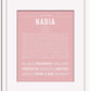 Frame Options | Dusty Rose | White Frame, Matted