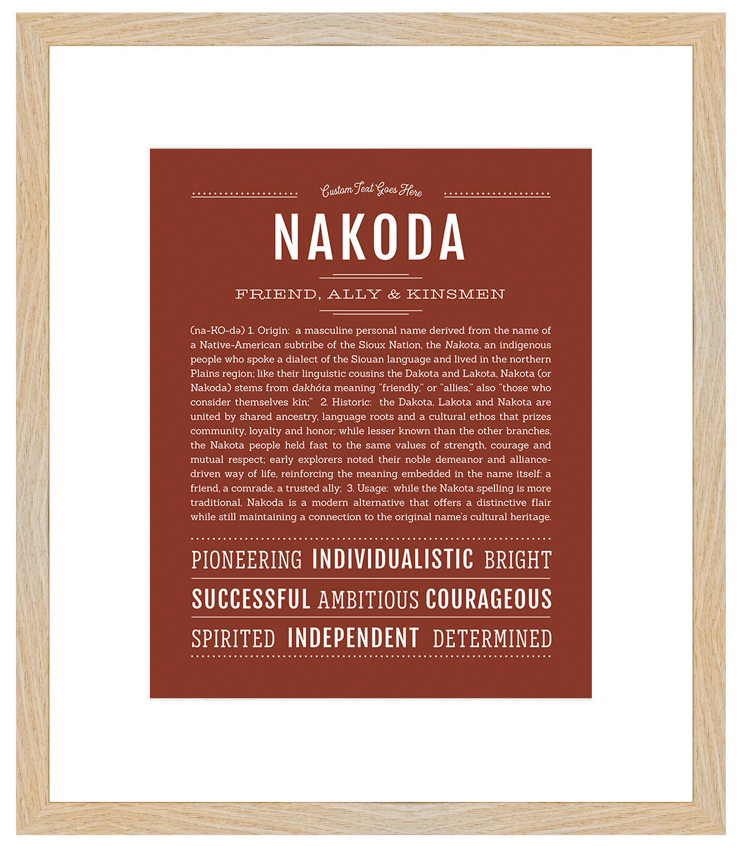 Frame Options | Bordeaux | Maple Frame, Matted