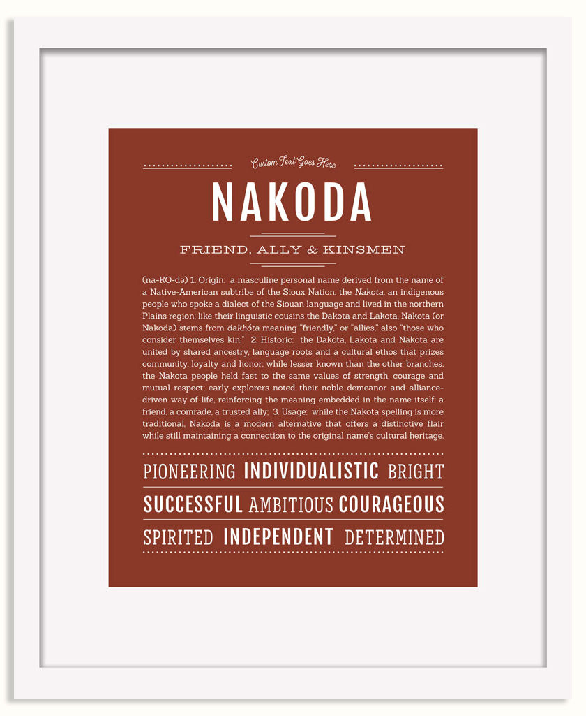 Frame Options | Bordeaux | White Frame, Matted