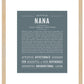 Nana | Name Art Print