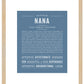 Nana | Name Art Print