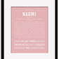 Frame Options | Dusty Rose | Black Frame, Matted