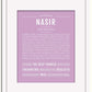 Frame Options | Lilac | White Frame, Matted