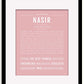 Frame Options | Dusty Rose | Black Frame, Matted