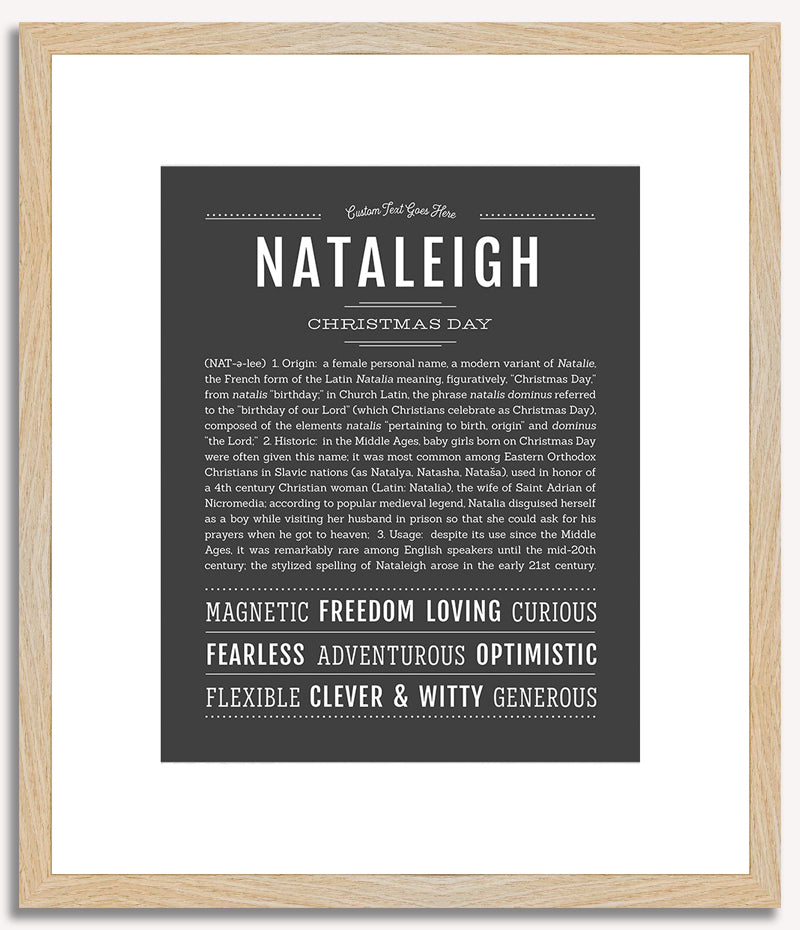 Nataleigh | Name Art Print