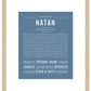 Natan | Name Art Print