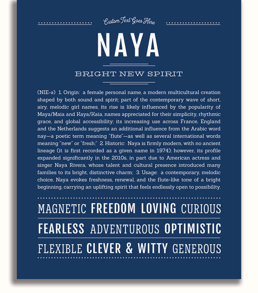 Frame Options | Midnight Blue | White Frame, Matted