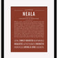Neala | Name Art Print