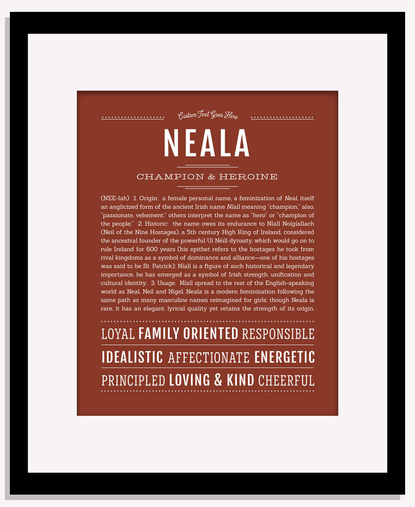 Neala | Name Art Print