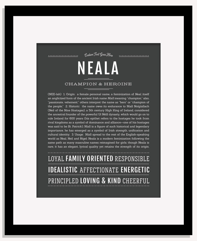 Neala | Name Art Print