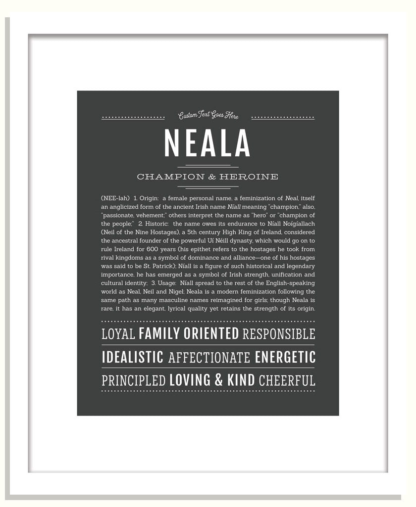 Neala | Name Art Print