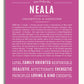 Frame Options | Dark Pink | White Frame, Matted