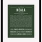 Neala | Name Art Print