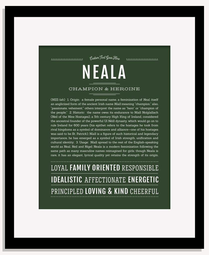 Neala | Name Art Print
