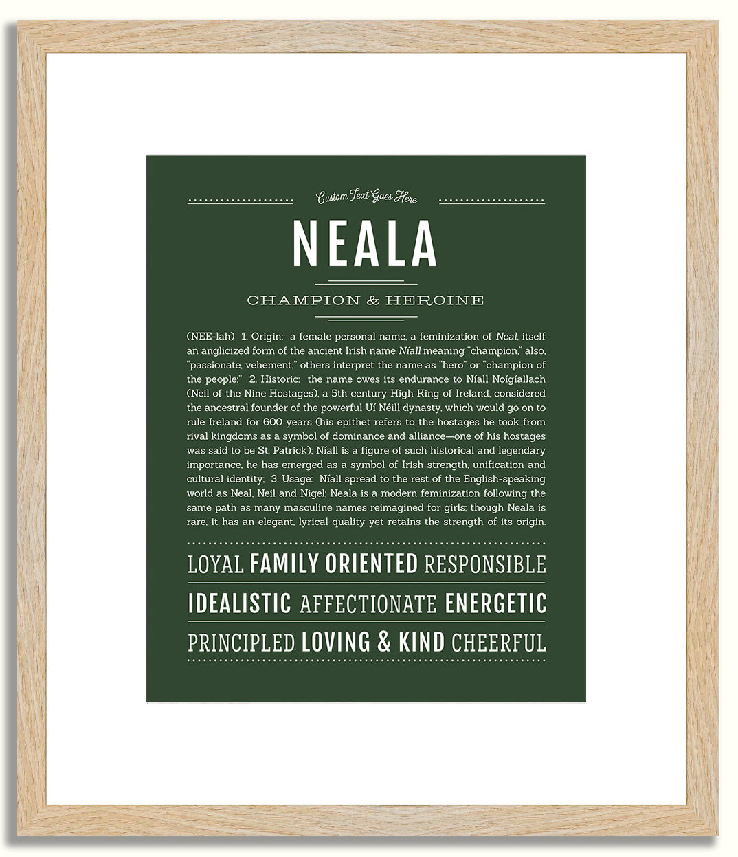 Neala | Name Art Print