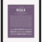 Neala | Name Art Print