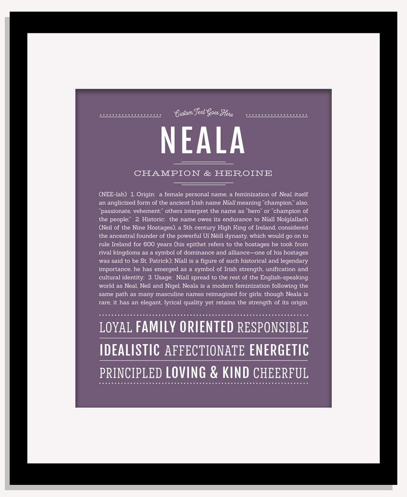 Neala | Name Art Print