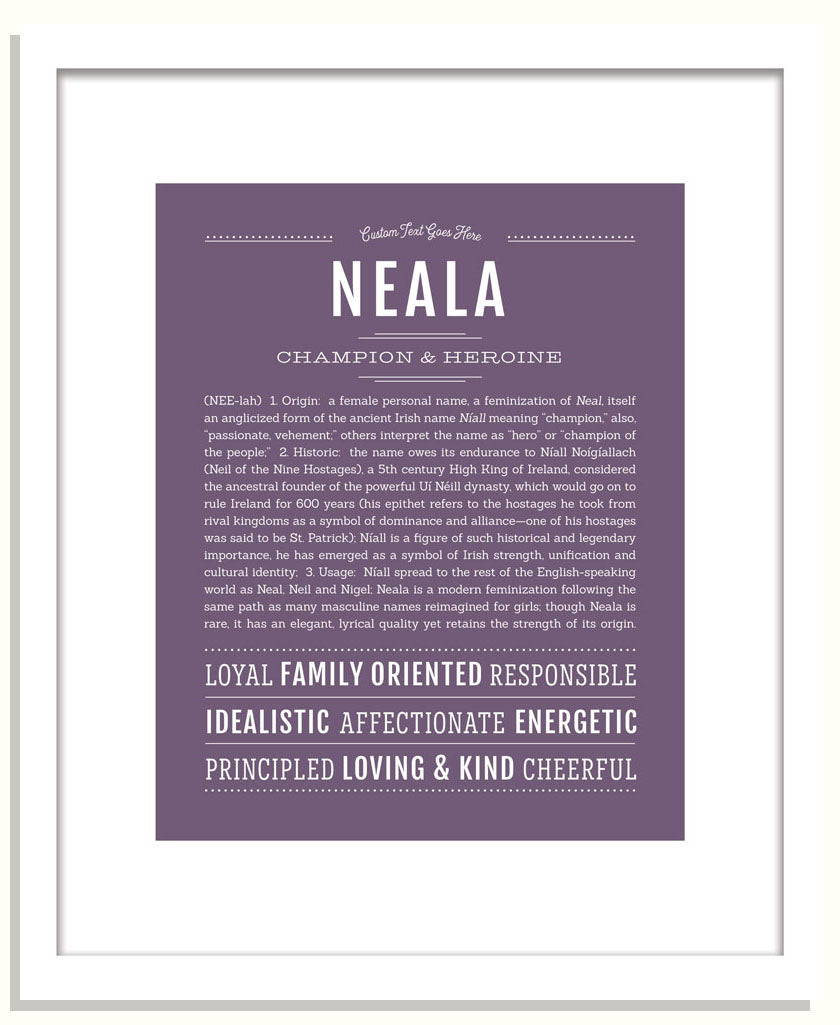 Neala | Name Art Print
