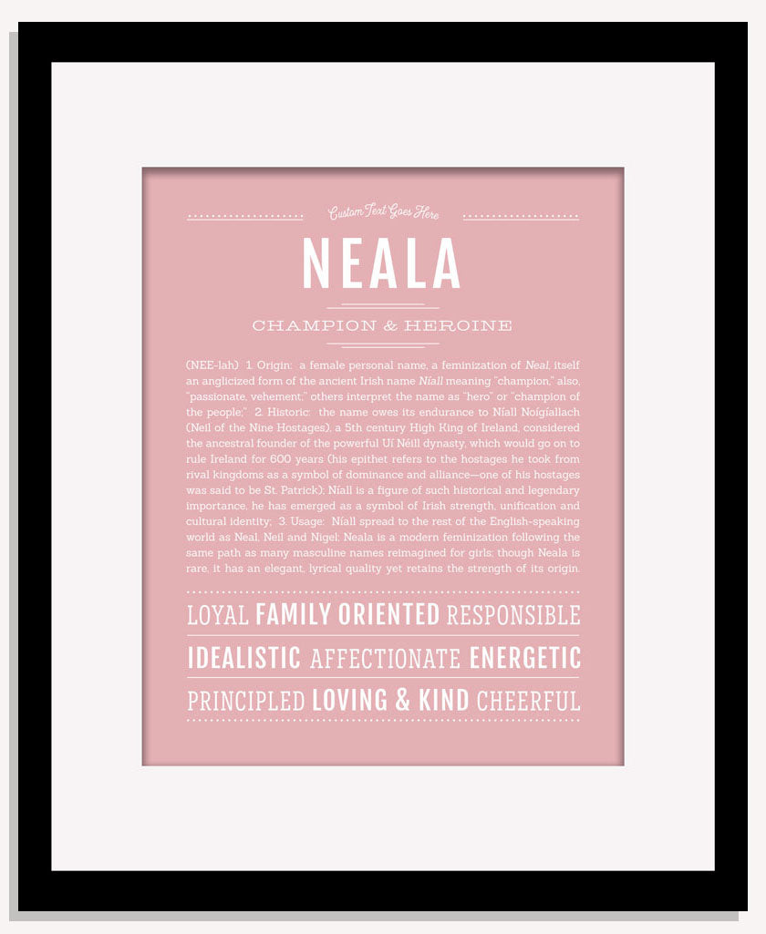 Neala | Name Art Print