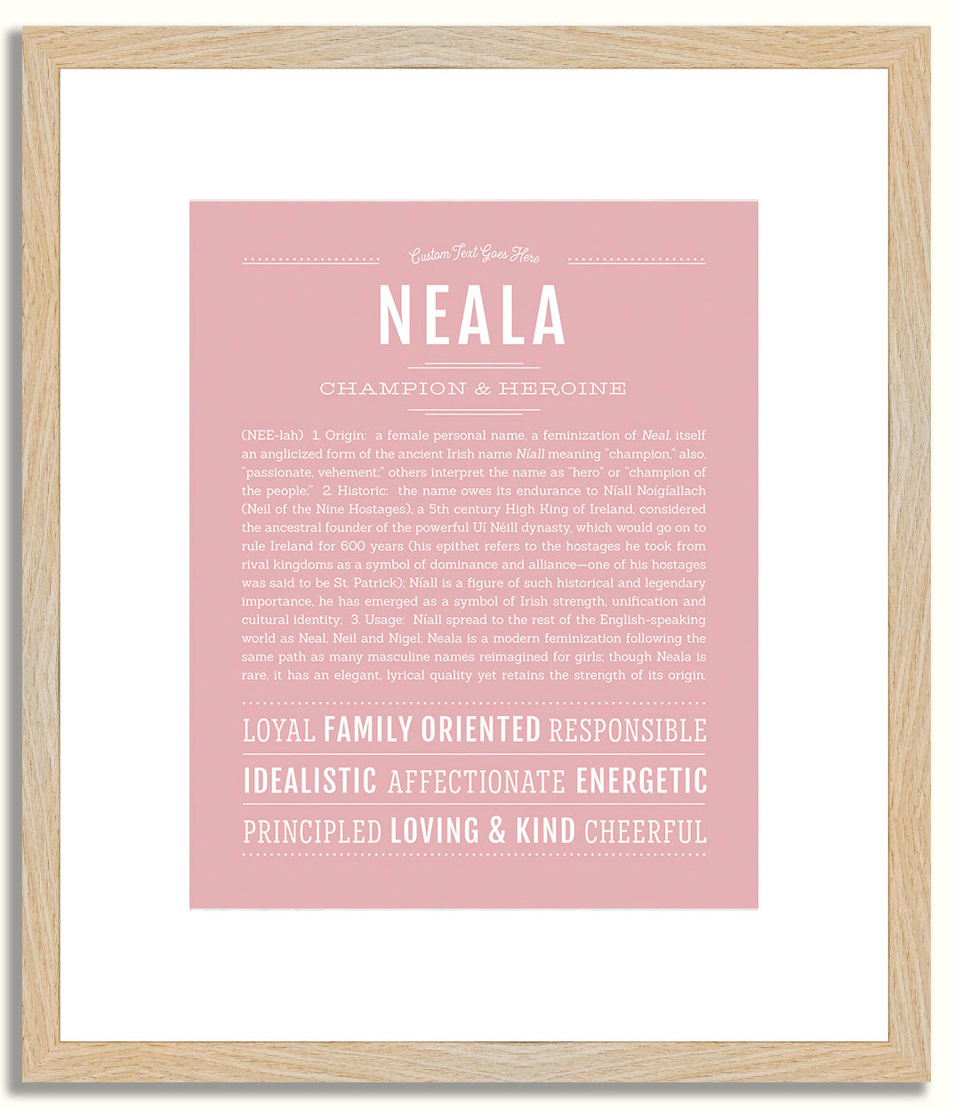 Neala | Name Art Print