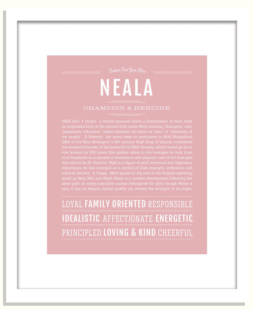 Neala | Name Art Print