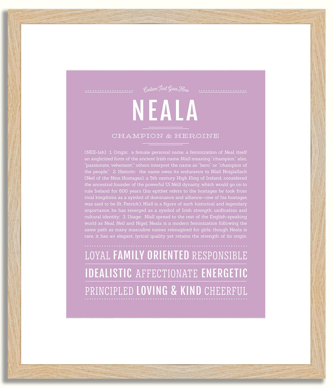 Neala | Name Art Print