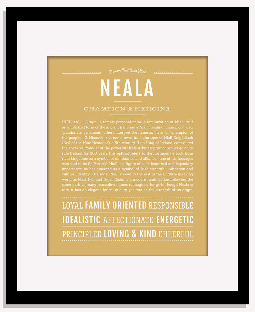 Neala | Name Art Print