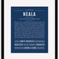 Neala | Name Art Print