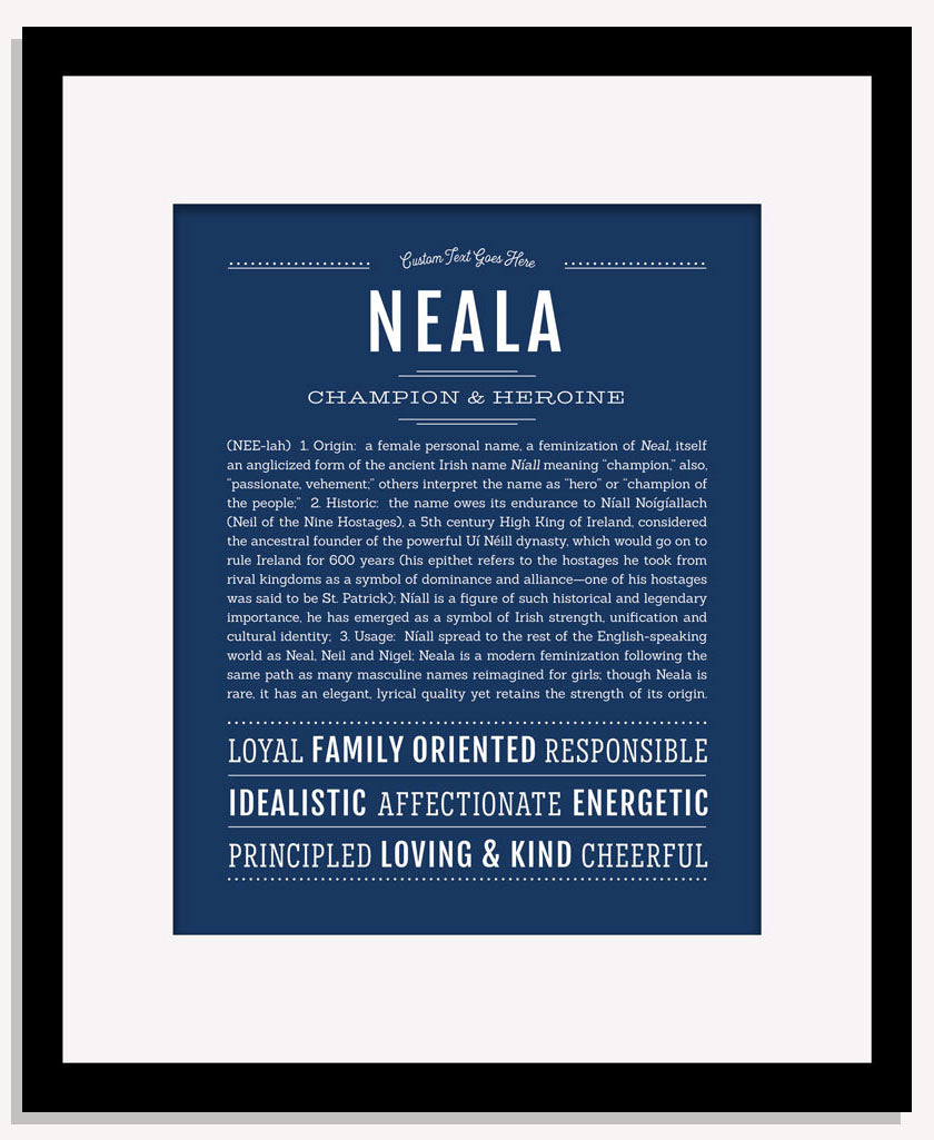 Neala | Name Art Print