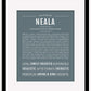 Neala | Name Art Print