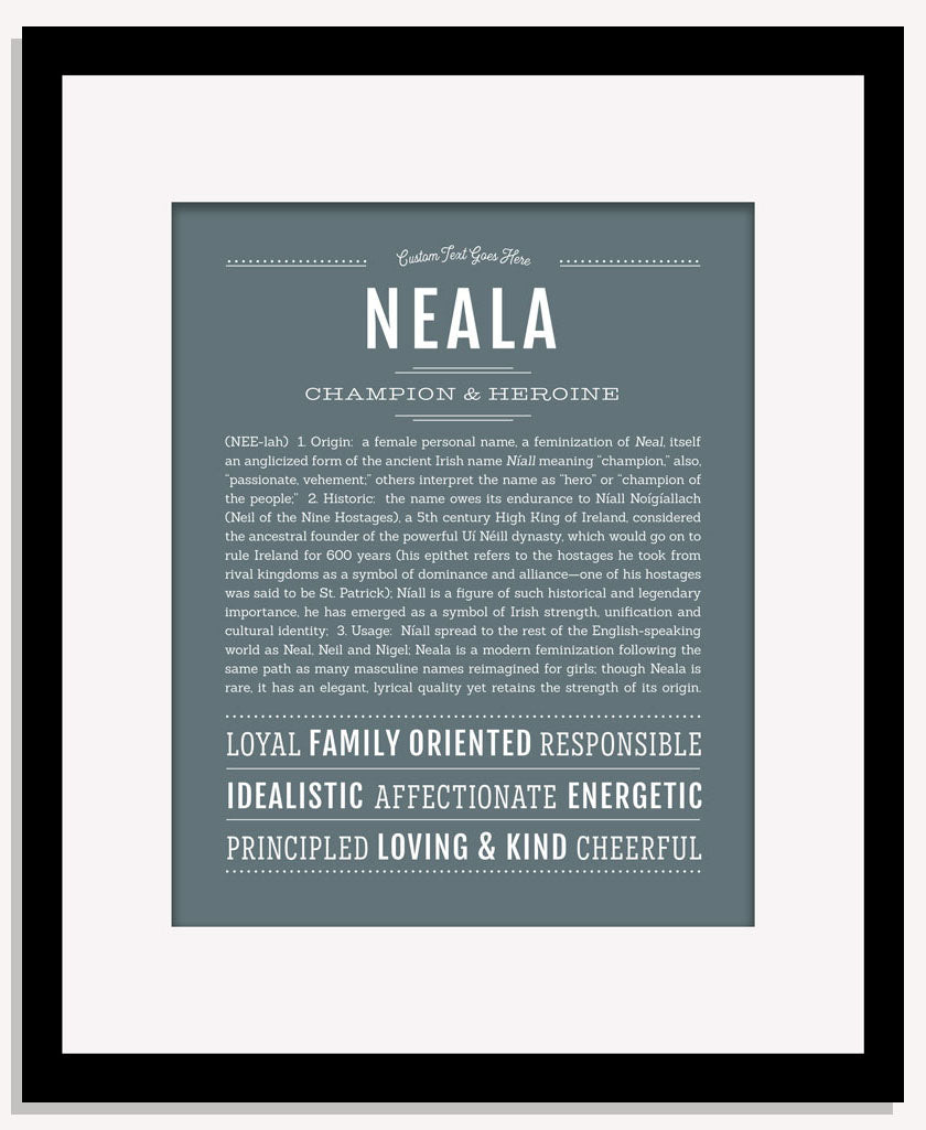 Neala | Name Art Print