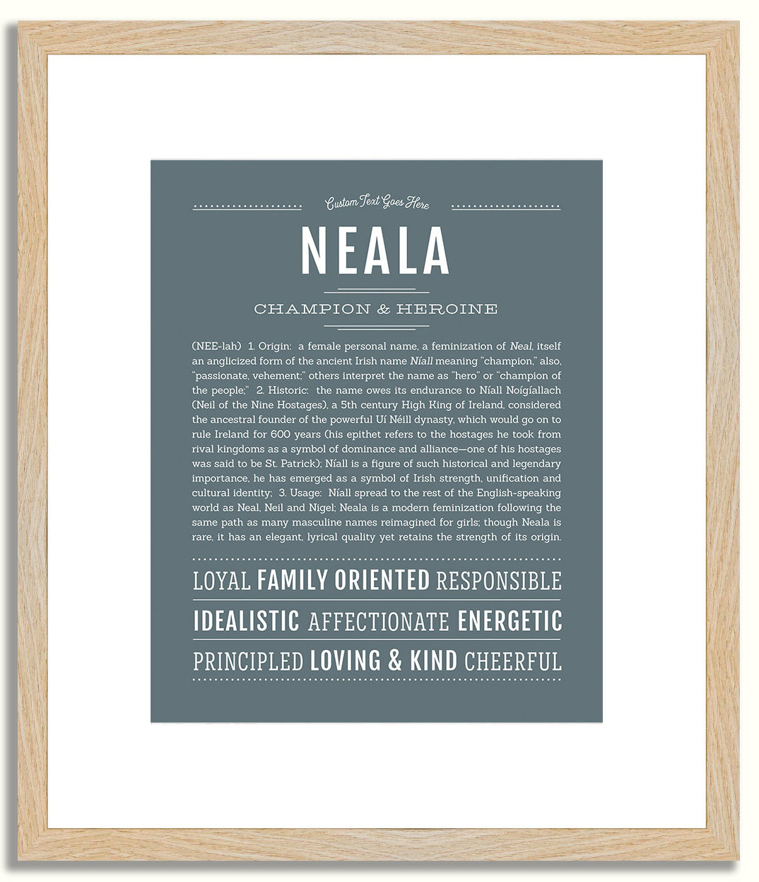 Neala | Name Art Print
