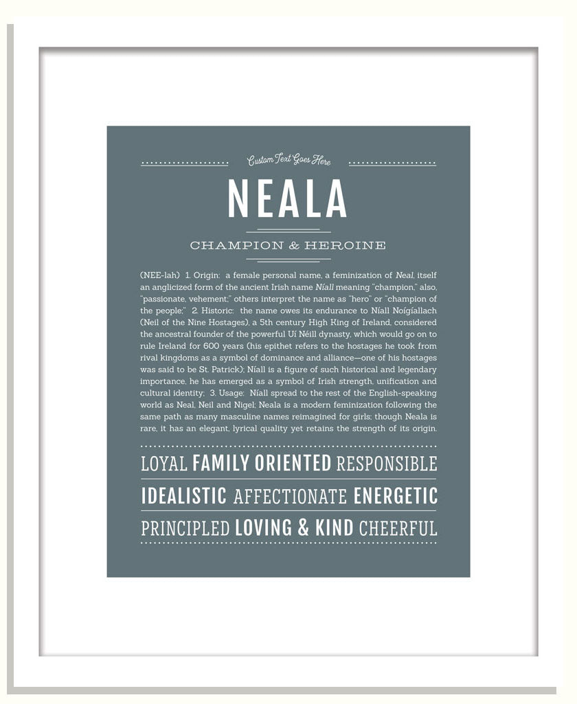Neala | Name Art Print