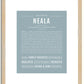Neala | Name Art Print