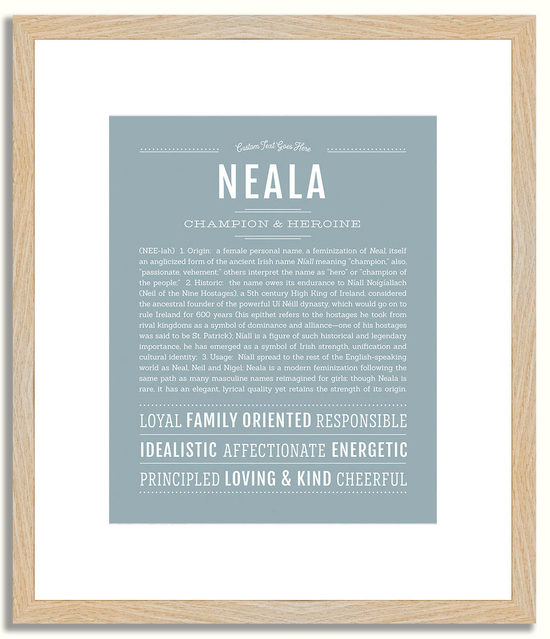 Neala | Name Art Print