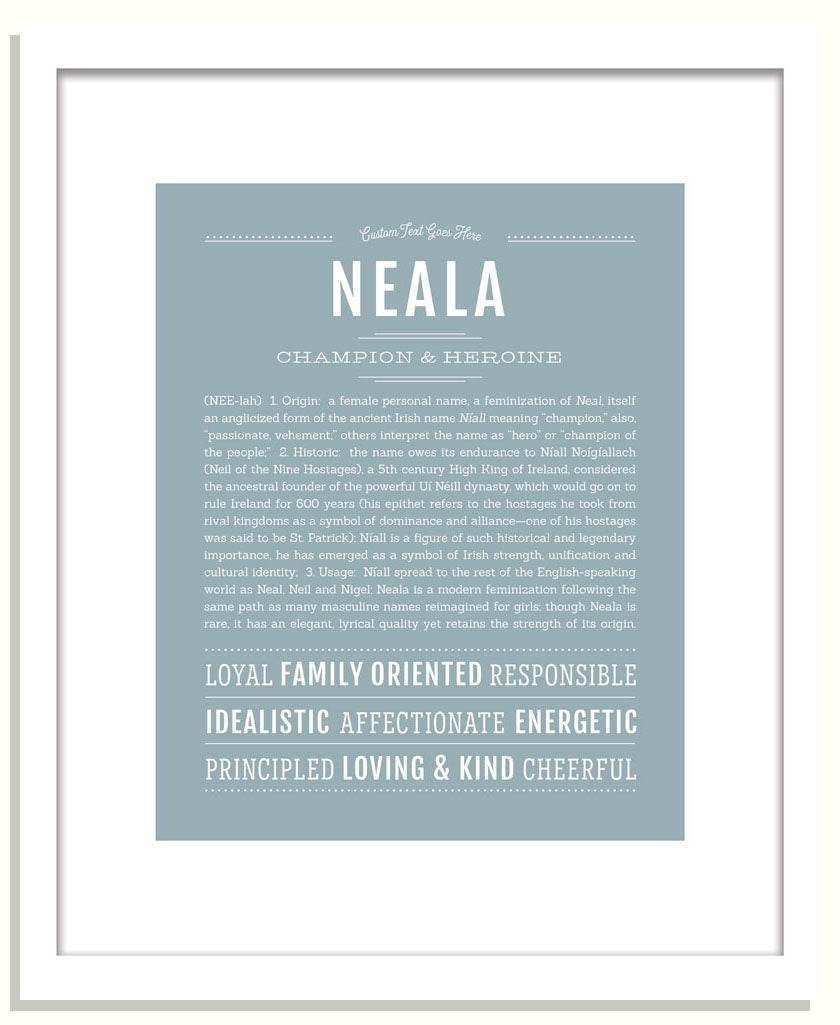 Neala | Name Art Print